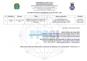 Quadro de defesa de qualificação de tese PPGCI - Ufba 2015-001