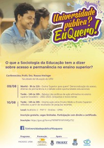 SEMINARIO Sociologia da Educação Acesso e Permanencia