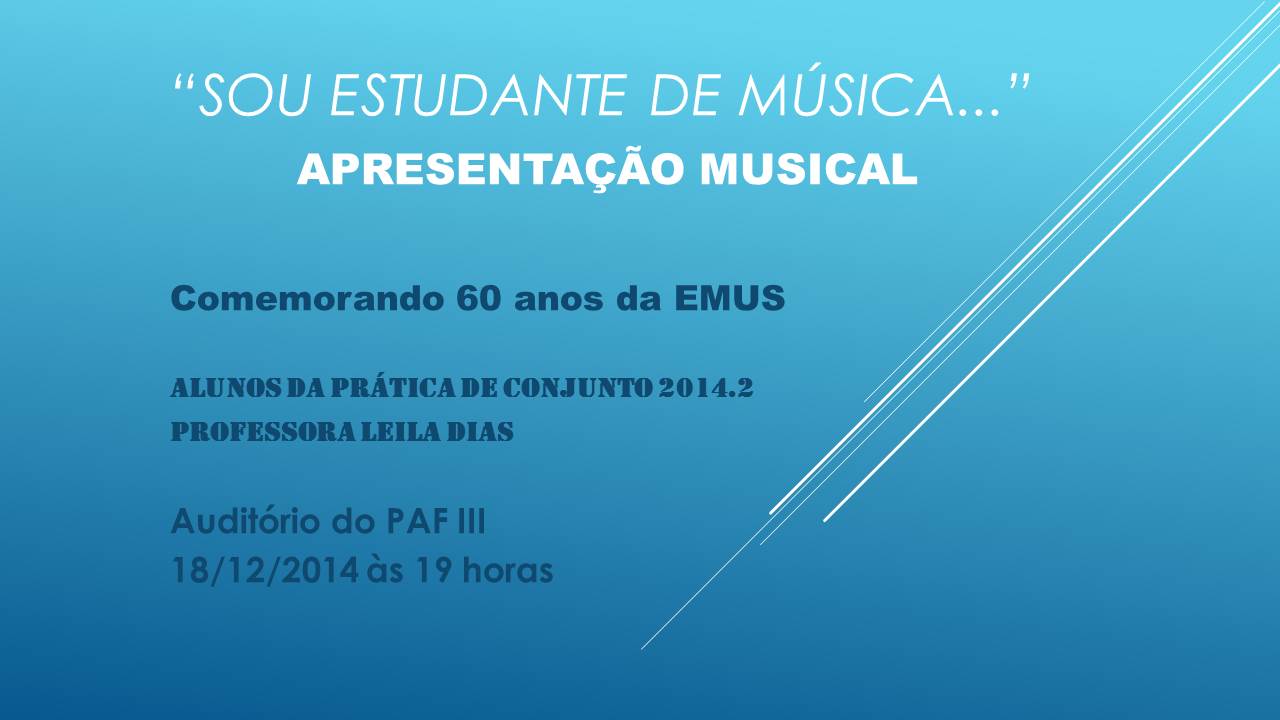 Apresentaçao Prática de Ensino 2014