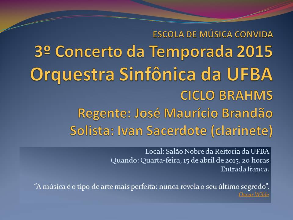 3º concerto OSUFBA