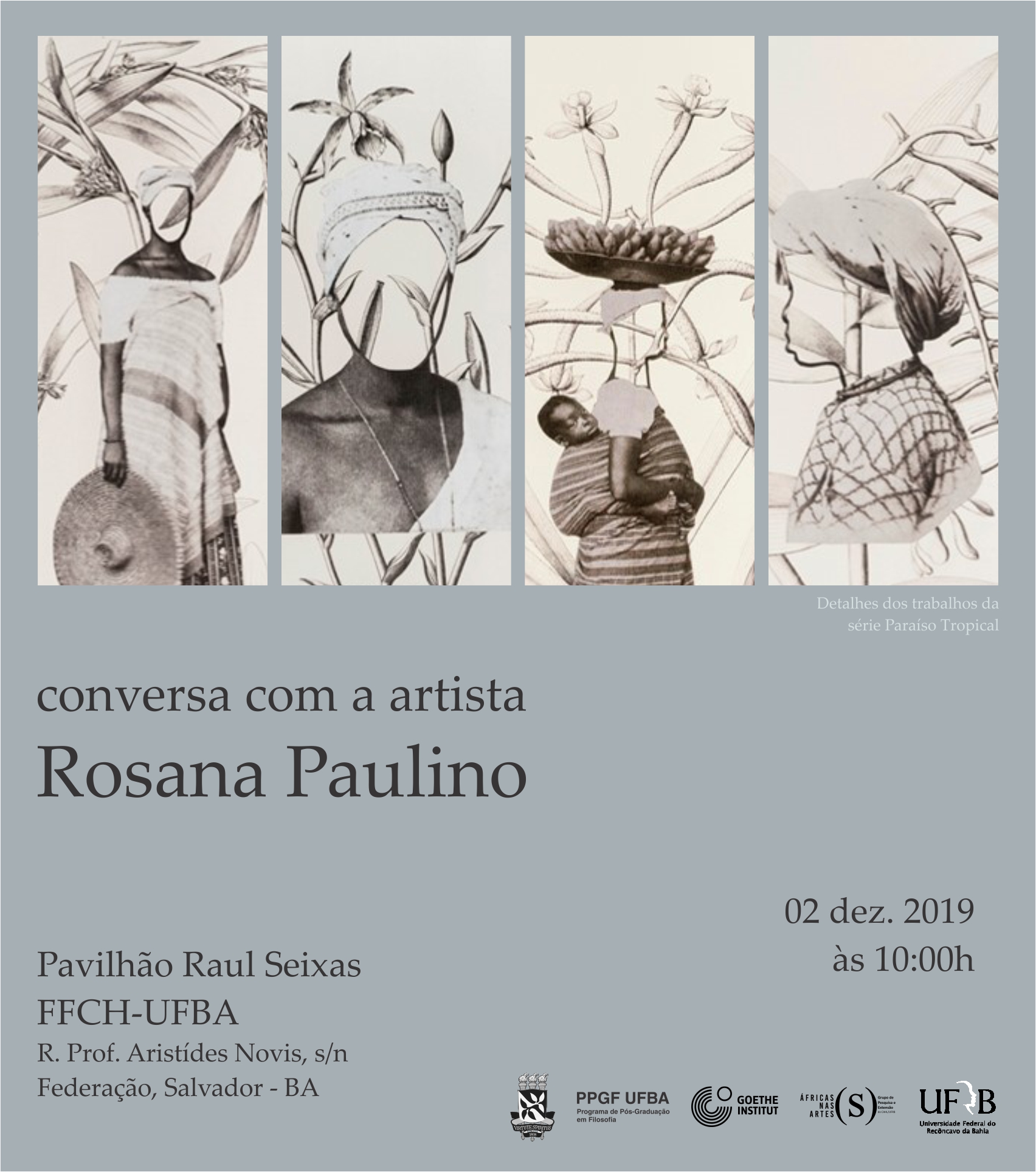 conversa com a artista rosana paulino