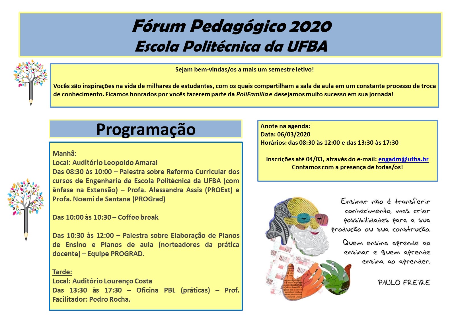 Fórum Pedagógico 2020
